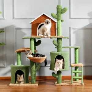 Tour moderne arbre à chat chat – arbre à chat, griffoir chat