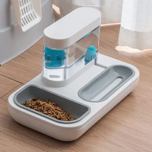 Automatique mangeoire gamelle chat – gamelle anti-glouton, bol stable