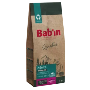 BAB’IN – CHAT ADULTE – STERILISE – SAUMON