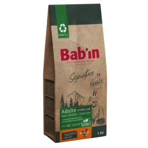 BAB’IN – CHAT ADULTE – GRAIN FREE – POULET